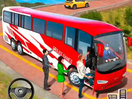 Peli Modern Bus Simulator New Parking Games verkossa