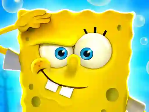 Peli Funny Spongebob Parkour Racer 3D verkossa