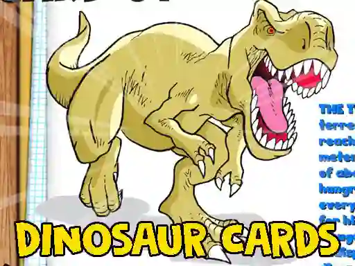 Peli Dinosaur Cards verkossa