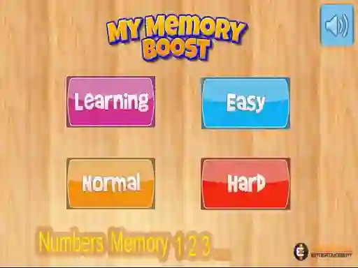 Peli My Memory Boost verkossa