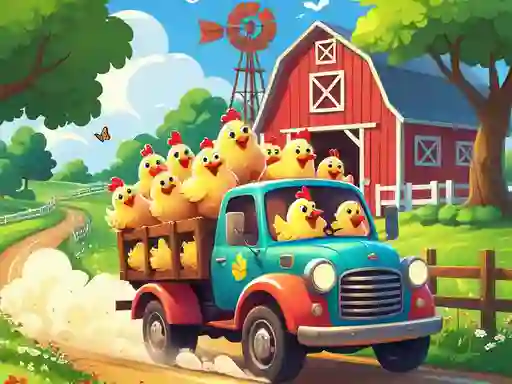 Peli CluckNRun verkossa