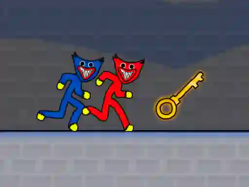 Peli Stickman Huggy Party Duo verkossa
