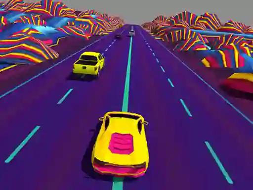 Peli Neon Race Retro Drift verkossa