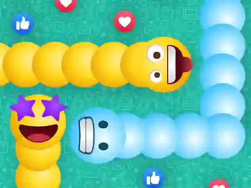 Peli Social Media Snake verkossa