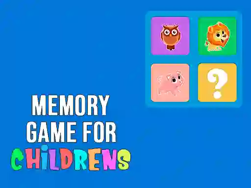Peli Memory Game for Childrens verkossa