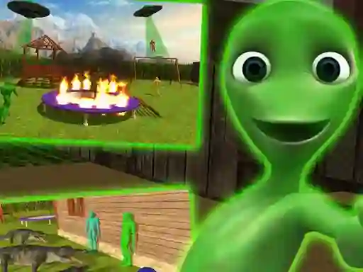 Peli Alien Escape! verkossa