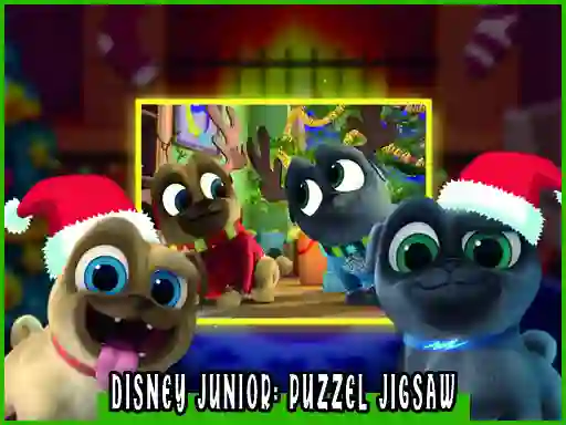Peli Disney Junior: Jigsaw Puzzel verkossa
