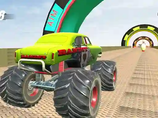 Peli Monster Truck Extreme Stunts verkossa