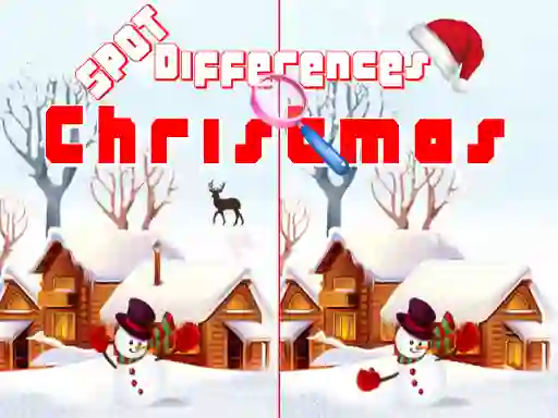 Peli Christmas 2020 Spot Differences verkossa