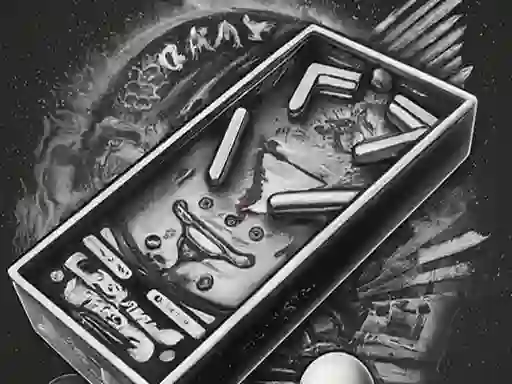 Peli Pinball Black N White verkossa