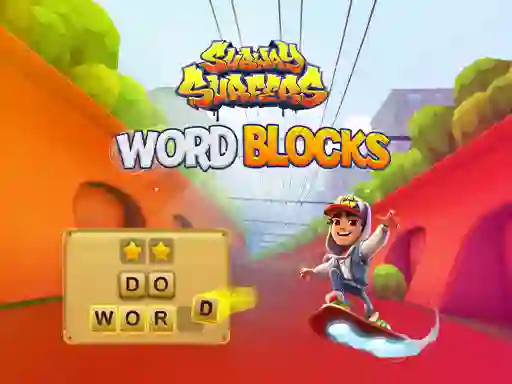 Peli Subway Surfers Word Blocks verkossa