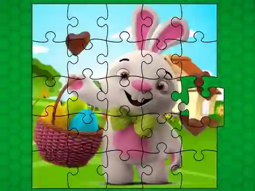 Peli Easter Bunny Eggs Jigsaw verkossa