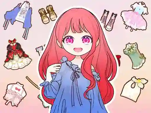 Peli Dress Up Sweet Doll verkossa