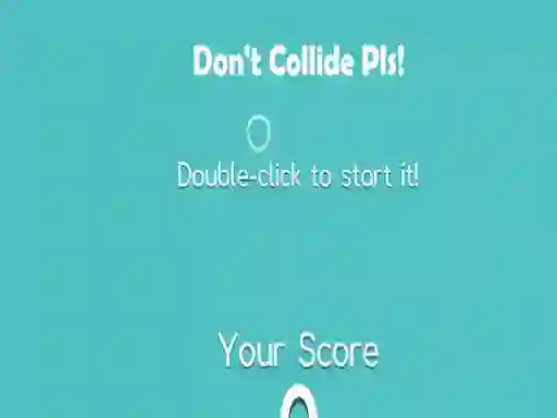 Peli Don't Collide Pls! verkossa