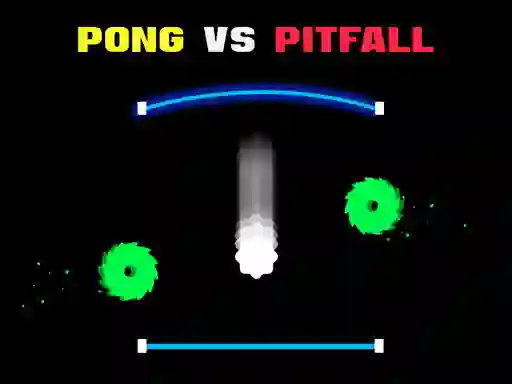 Peli Pong Vs Pitfall verkossa