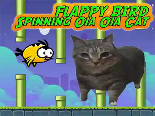 Peli Flappy Bird Spinning oia oia Cat verkossa