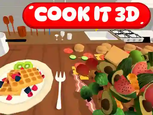 Peli Cook it 3D verkossa