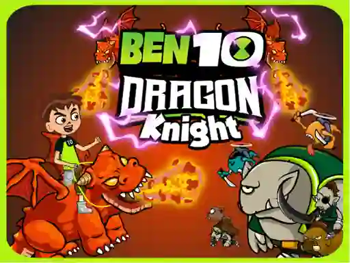 Peli Ben 10 Dragon Knight verkossa