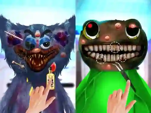 Peli Huggy ASMR Monster Makeover verkossa