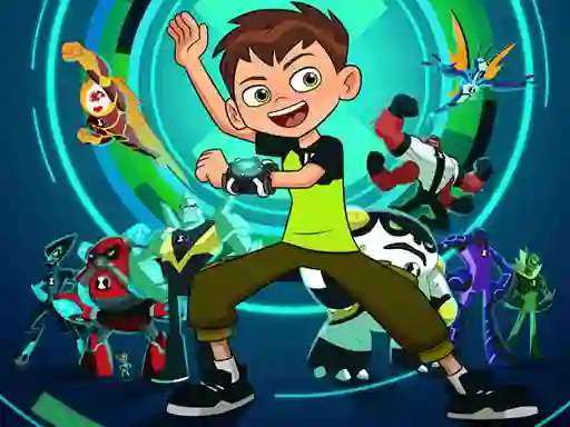 Peli Ben 10 Memory verkossa