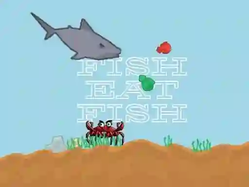 Peli Fish eat fish 2 player verkossa