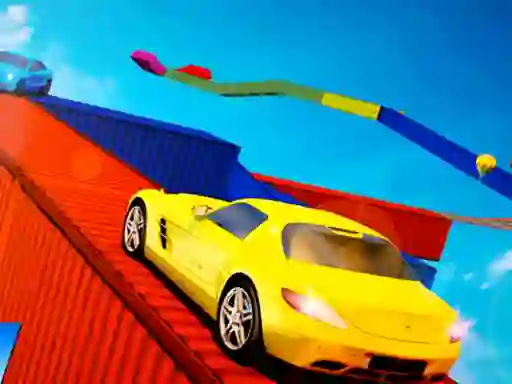 Peli Mega Ramps stunt cars 3d verkossa