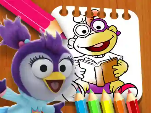 Peli Muppet Babies Coloring Book verkossa