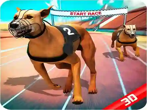 Peli Crazy Dog Race verkossa