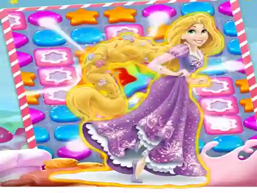 Peli Princess Rapunzel Match3 verkossa