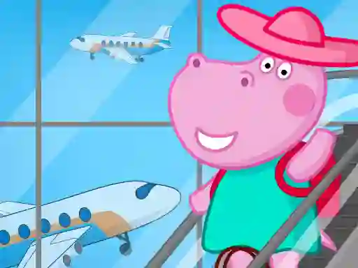 Peli Hippo Family Airport Adventure verkossa