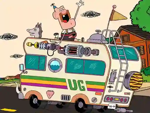 Peli Uncle Grandpa Hidden verkossa
