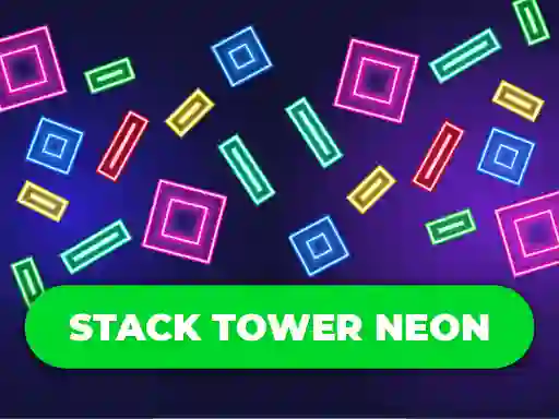 Peli Stack Tower Neon: Keep Blocks Balance verkossa