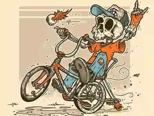 Peli Halloween Bike Ride verkossa
