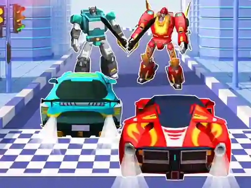 Peli Car Robot Transform Fight verkossa