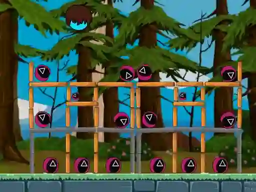 Peli Angry Shoot Squid Game verkossa