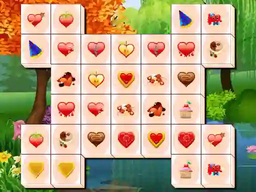Peli Valentines Day Mahjong verkossa