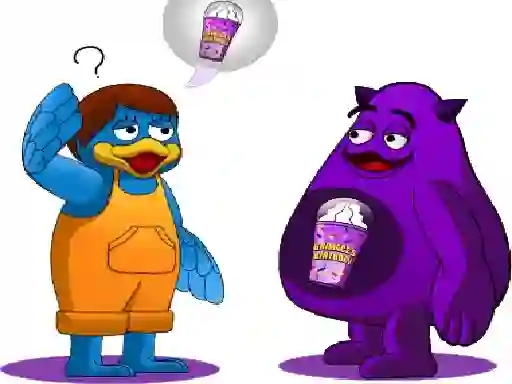 Peli Grimace Monster Dop Story verkossa