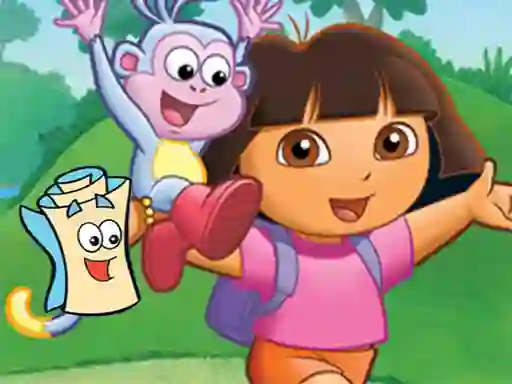 Peli Dora Find Hidden Map verkossa