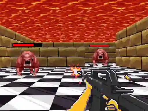 Peli Retro FPS Escape verkossa
