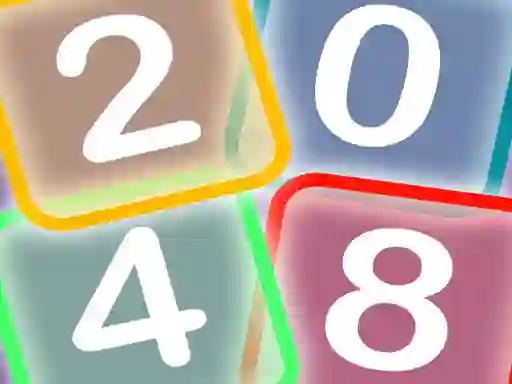 Peli Neon Game 2048 verkossa