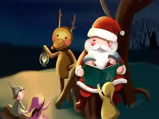 Peli Merry Christmas Puzzles verkossa
