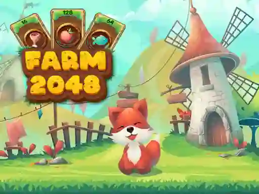 Peli Farm 2048 verkossa
