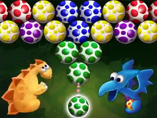 Peli Dino Eggs Bubble Shooter verkossa