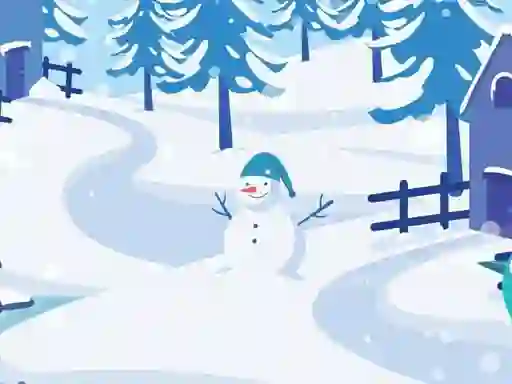 Peli Happy Snowman Hidden verkossa