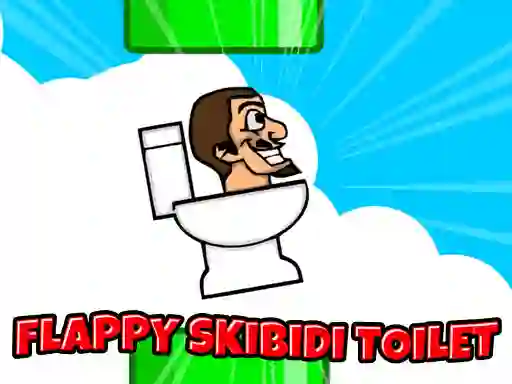 Peli Flappy Skibidi Toilet verkossa