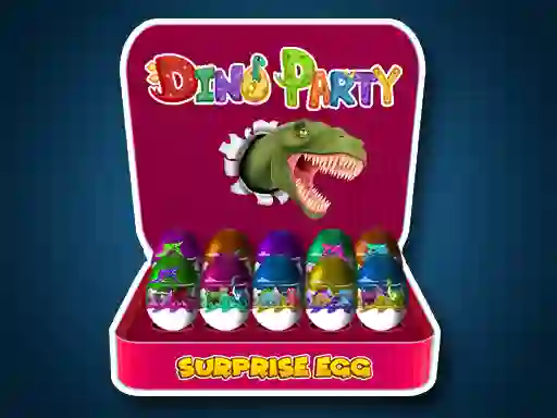 Peli Surprise Egg: Dino Party verkossa