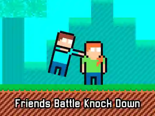 Peli Friends Battle Knock Down verkossa