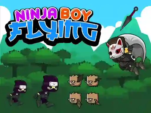 Peli Ninja Boy Flying verkossa
