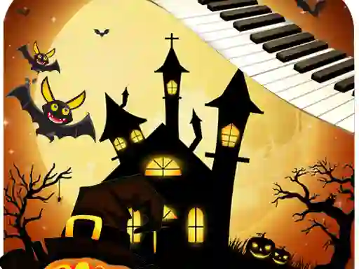 Peli Halloween Piano Tiles verkossa