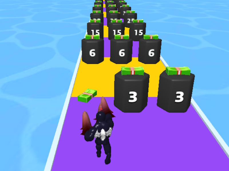 Peli Venom Run 3D verkossa